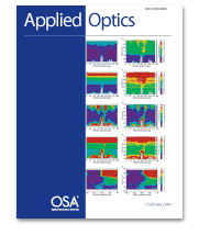 Copertina di Applied Optics
