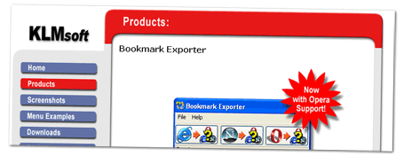 Bookmark Converter Homepage
