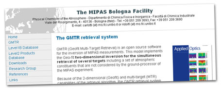 MBF - The MIPAS Bologna Facility